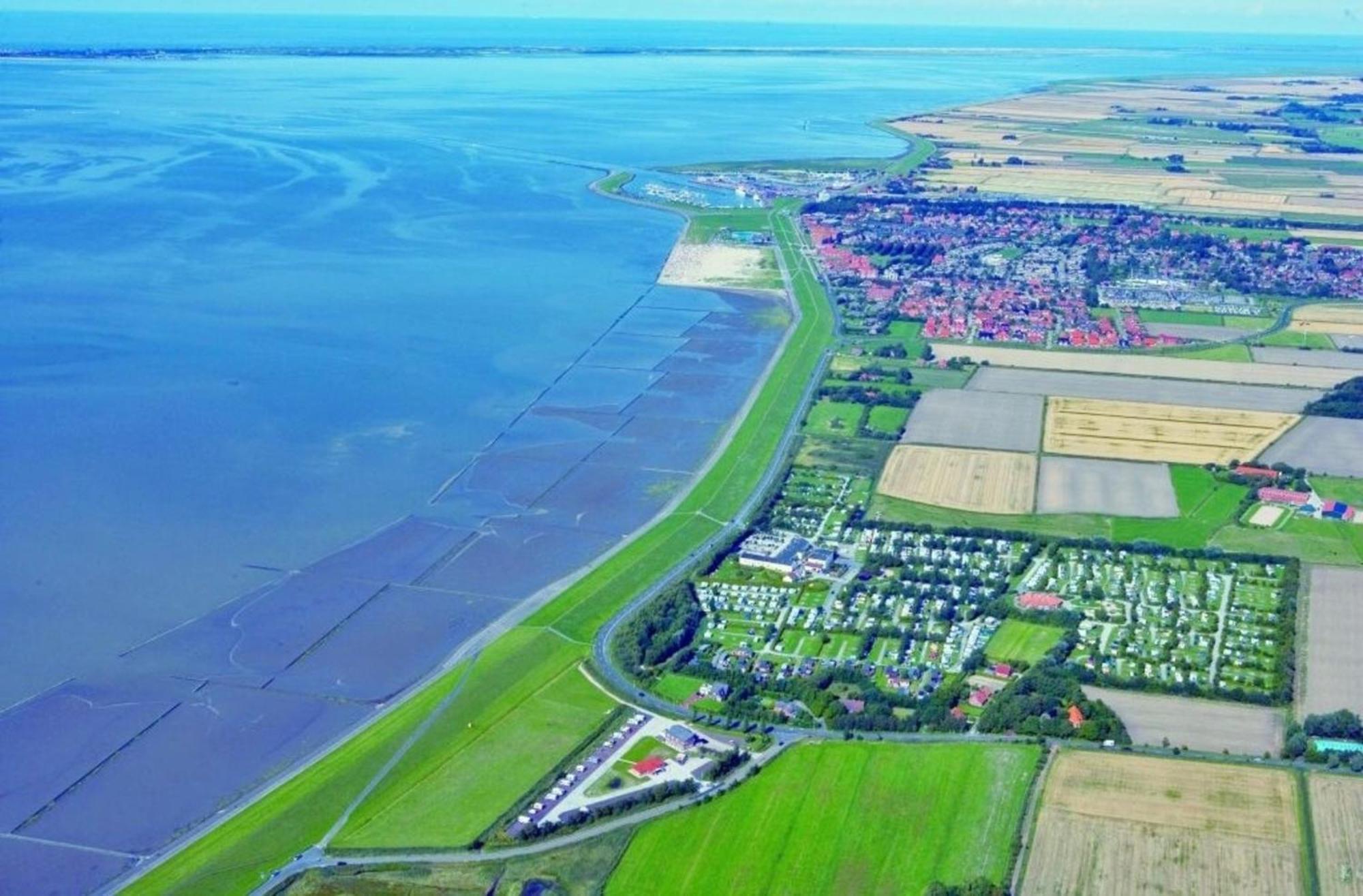 Kleine Nordseewelle ohne Hund - a17085 Norden Exterior foto